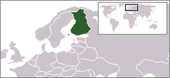 Finland op de kaart