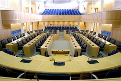 Vergaderzaal Cypriotisch parlement