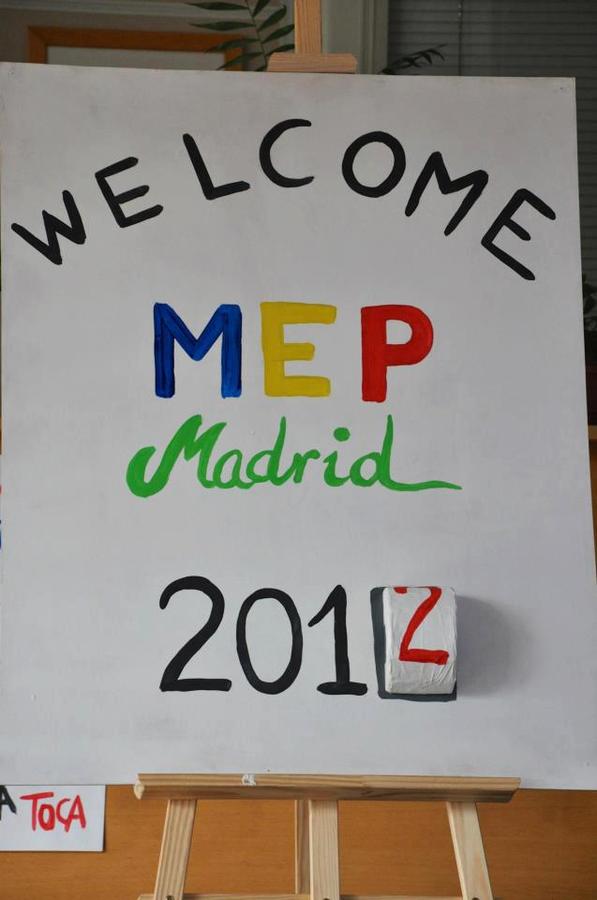 Welcome MEP Madrid 2012