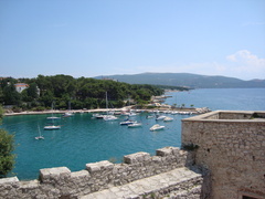 Jachthaven op het Kroatische eiland Krk