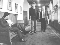 23 september 1989: Kok, Wöltgens (beide PvdA) en Brinkman (CDA)