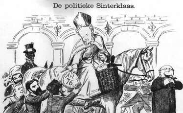 De politieke Sinterklaas