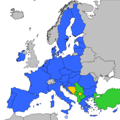Kandidaat-lidstaten en potentiėle kandidaat-lidstaten - Wikipedia/Mfloryan