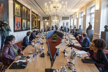 Fractievoorzitters overleg kabinetsformatie 2021-22
