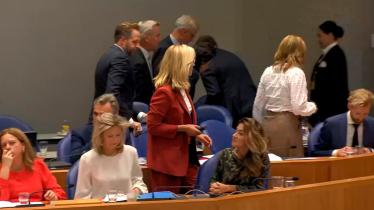 Videostill uit debatregistratie Tweede Kamer; bron: Tweede Kamer; niet bewerkt